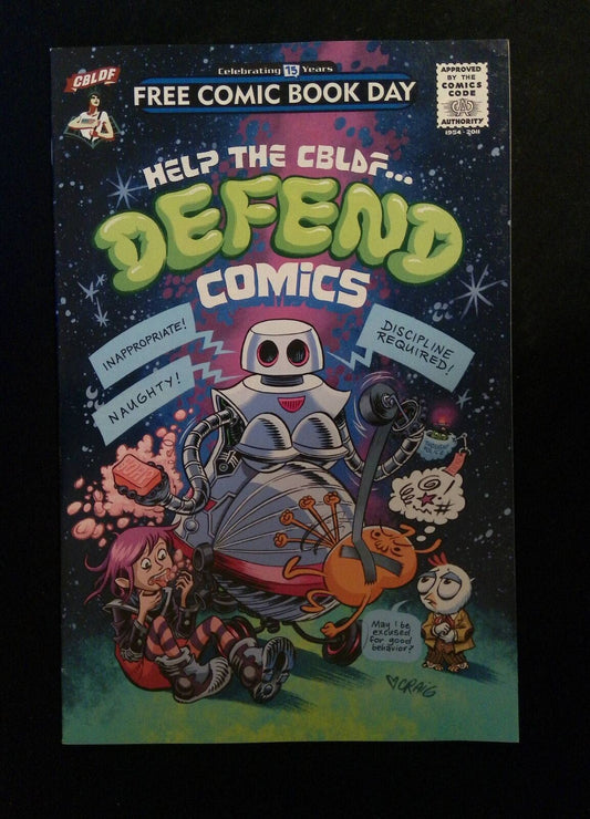 Defend Comics FCBD #2016  COMICS BOOK LEGAL DEFENSE Comics 2016 VF/NM