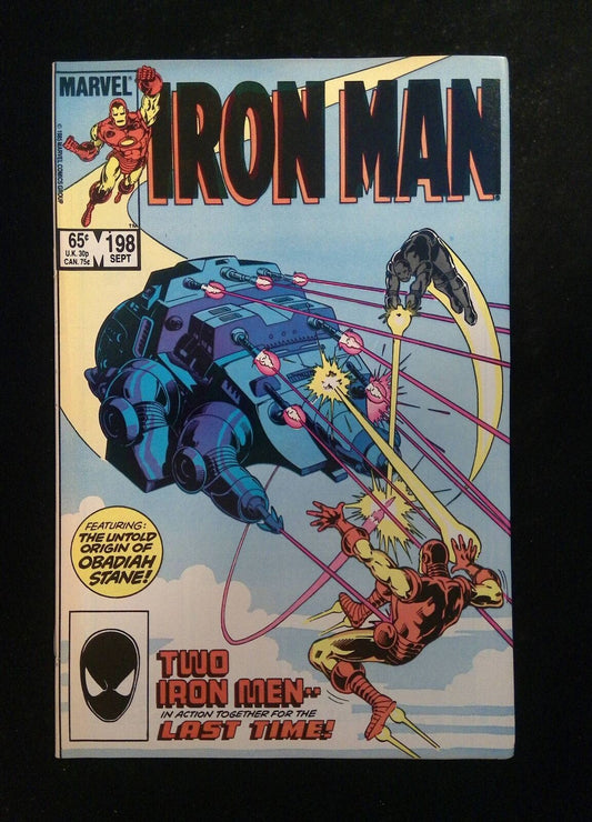 Iron Man #198  MARVEL Comics 1985 VF