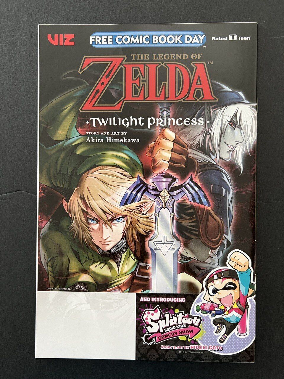 Legend of Zelda Twilight Princess/Splatoon Squid Kids #2020  VIZ 2020 VF/NM