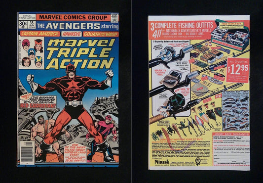 Marvel Triple Action #35  Marvel Comics 1977 VF- Newsstand