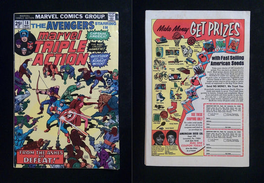 Marvel Triple Action #18  Marvel Comics 1974 VF-