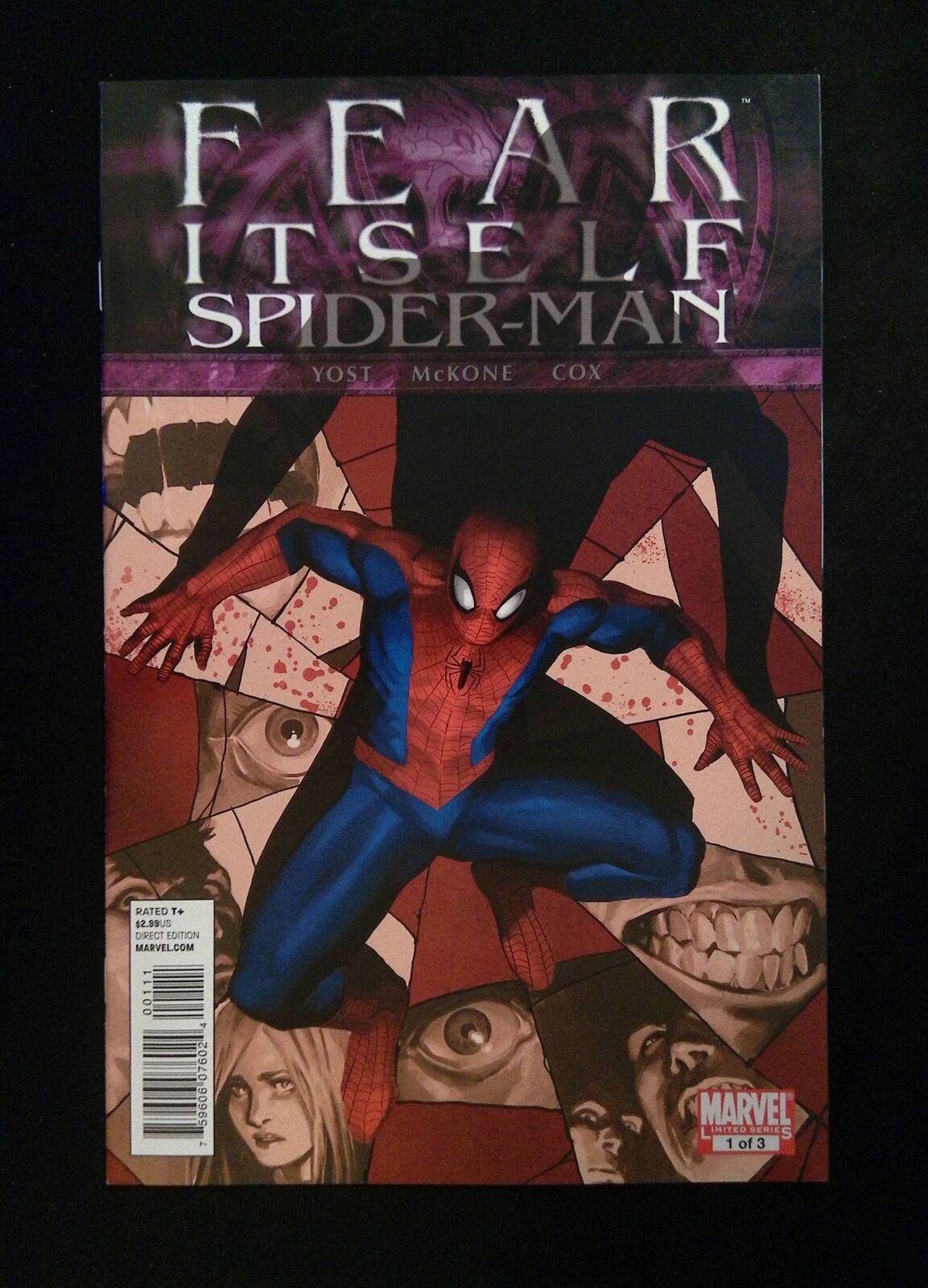 Fear Itself Spider-Man #1  MARVEL Comics 2011 NM-