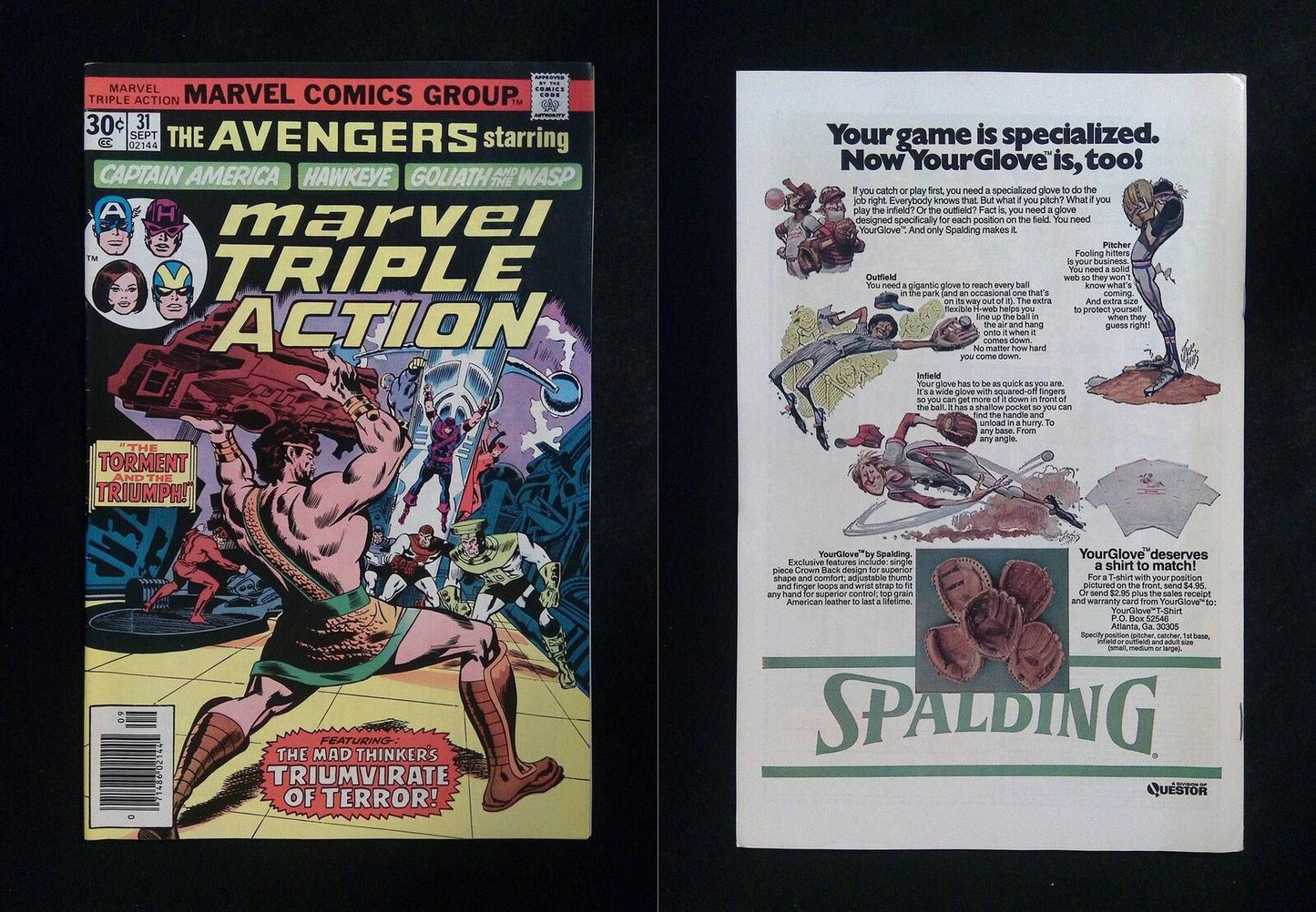 Marvel Triple Action #31  Marvel Comics 1976 VF- Newsstand