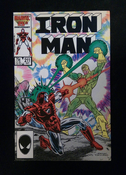 Iron Man #211  MARVEL Comics 1986 VF+