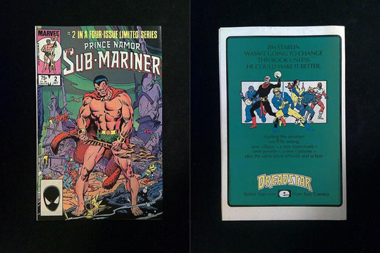 Prince Namor the Sub-Mariner #2  MARVEL Comics 1984 VF