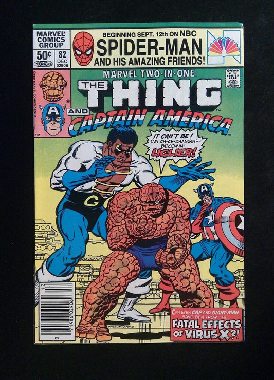 Marvel Two-In-One #82  Marvel Comics 1981 VF+ Newsstand