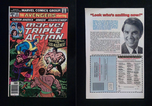 Marvel Triple Action #32  Marvel Comics 1976 VF+ Newsstand