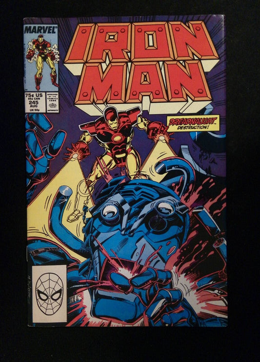 Iron Man #245  MARVEL Comics 1989 VF+