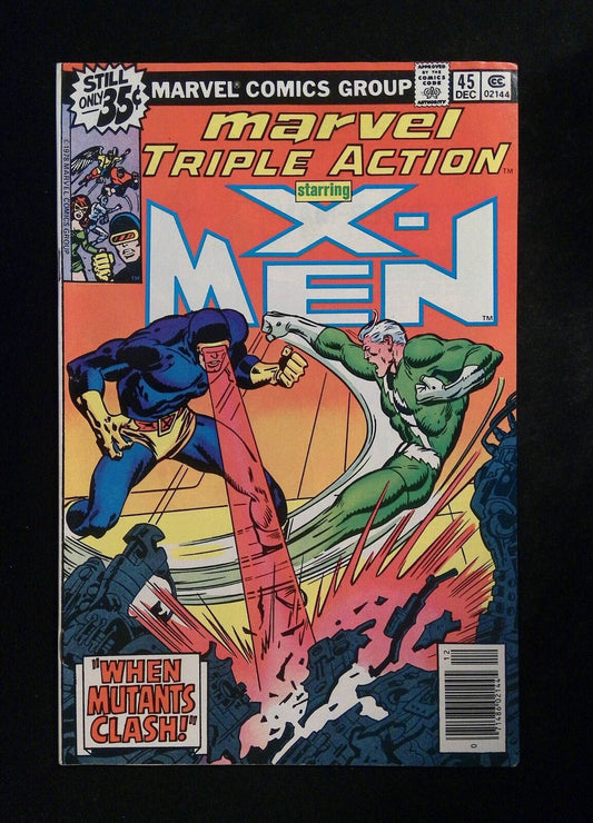 Marvel Triple Action #45  Marvel Comics 1978 VF+ Newsstand