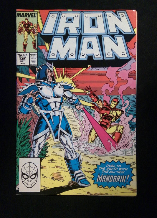 Iron Man #242  MARVEL Comics 1989 VF+