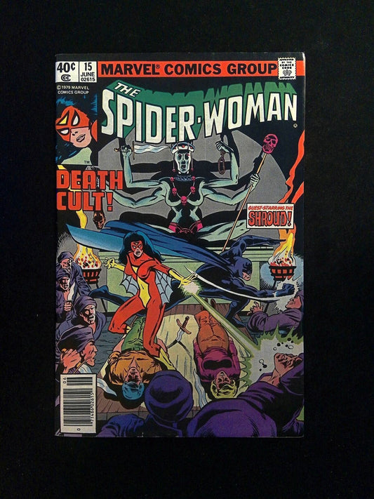 Spider-Woman #15  MARVEL Comics 1979 VF NEWSSTAND