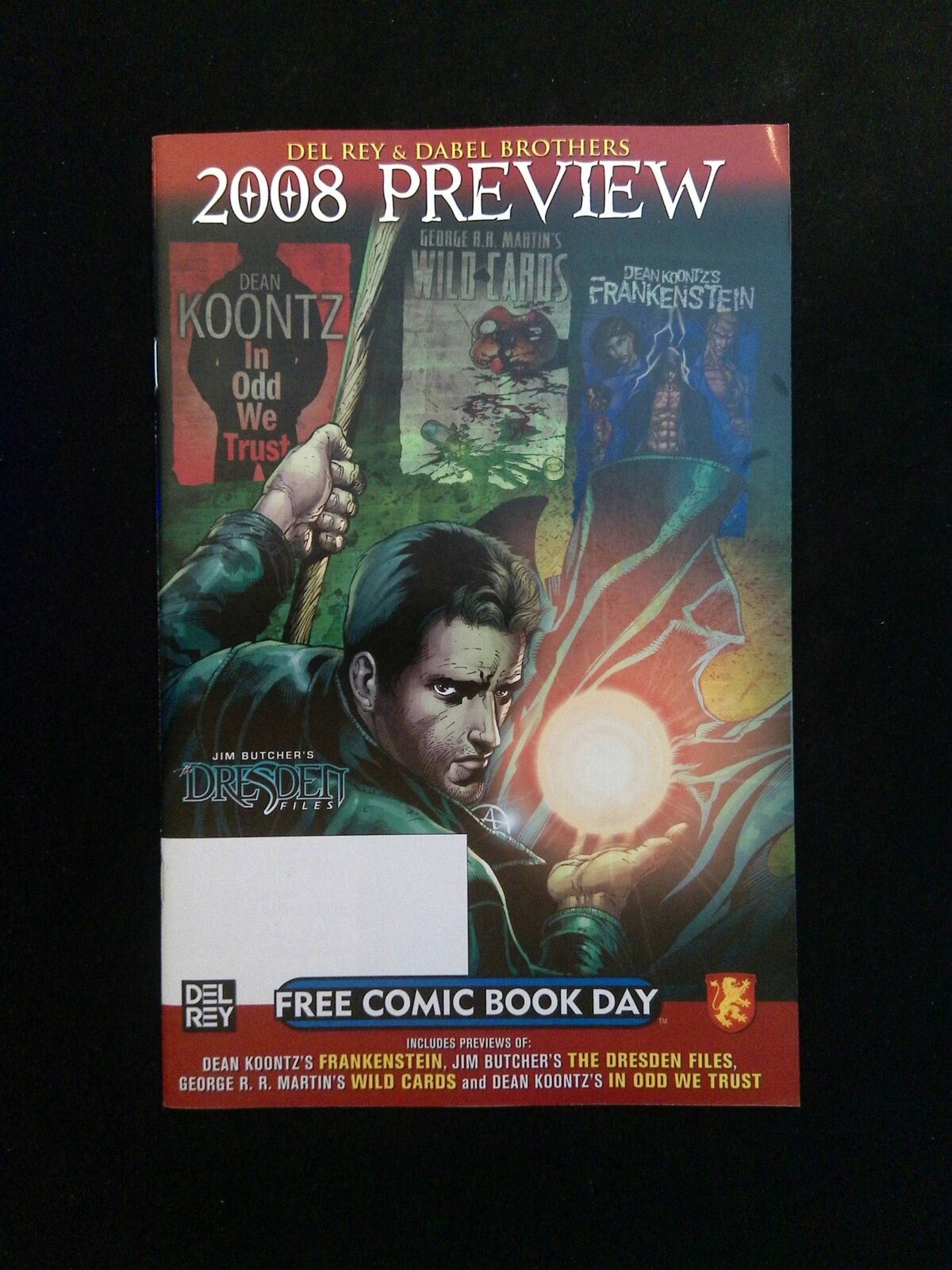 Del Rey  and  Dabel Brothers Preview (FCBD) #2008  DABEL BROTHERS Comics 2008 NM