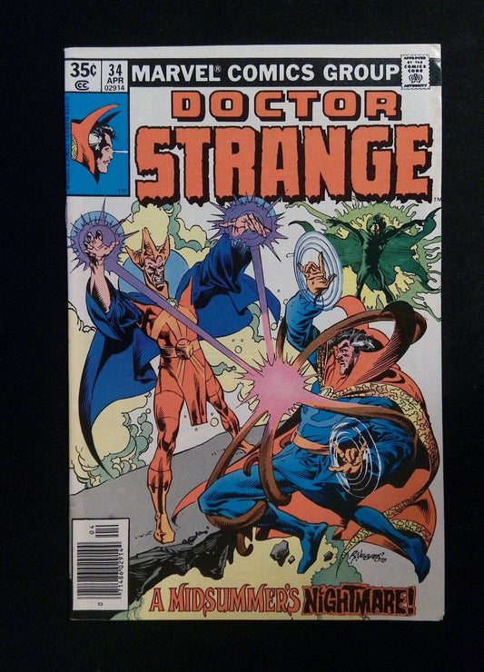 Doctor Strange #34 (2nd Series) Marvel Comics 1979 VF+ Newsstand