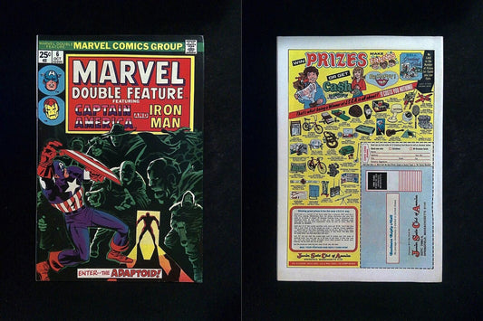 Marvel Double Feature #6  MARVEL Comics 1974 VF+