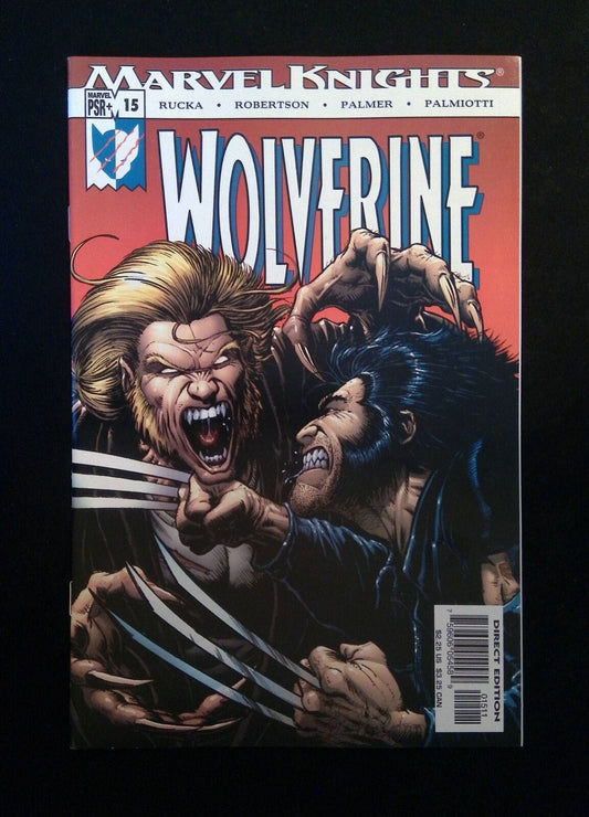 Wolverine #15 (2ND SERIES) MARVEL Comics 2004 VF+