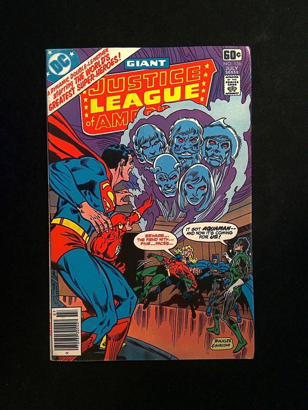 Justice League Of America #156  DC Comics 1978 VF+ NEWSSTAND