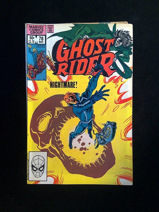 Ghost Rider #78  MARVEL Comics 1983 FN-