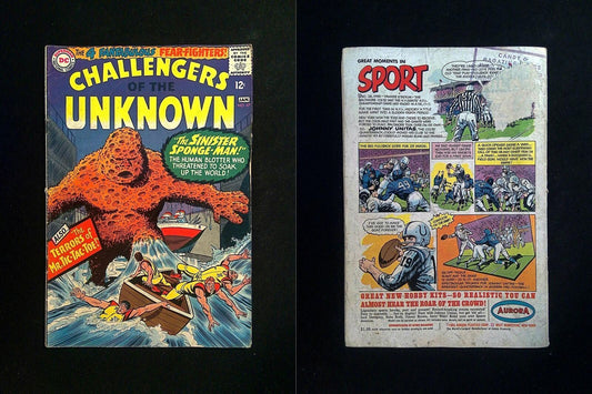 Challengers Of The Unknown #47  DC Comics 1966 VG-