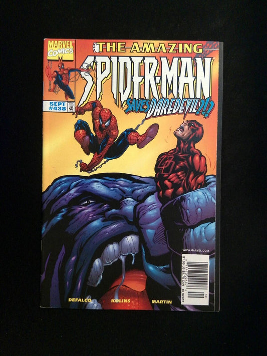 Amazing Spider-Man #438  MARVEL Comics 1998 VF+ NEWSSTAND