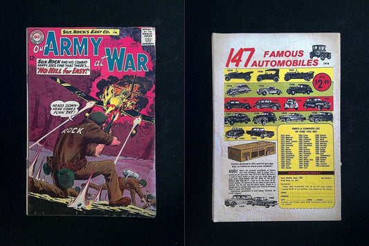 Our Army At War #130  DC Comics 1963 GD+