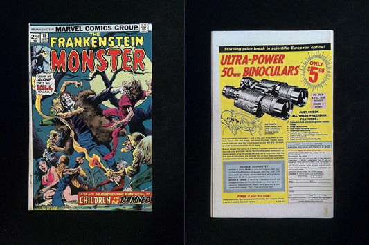 Frankenstein #18  MARVEL Comics 1975 FN/VF