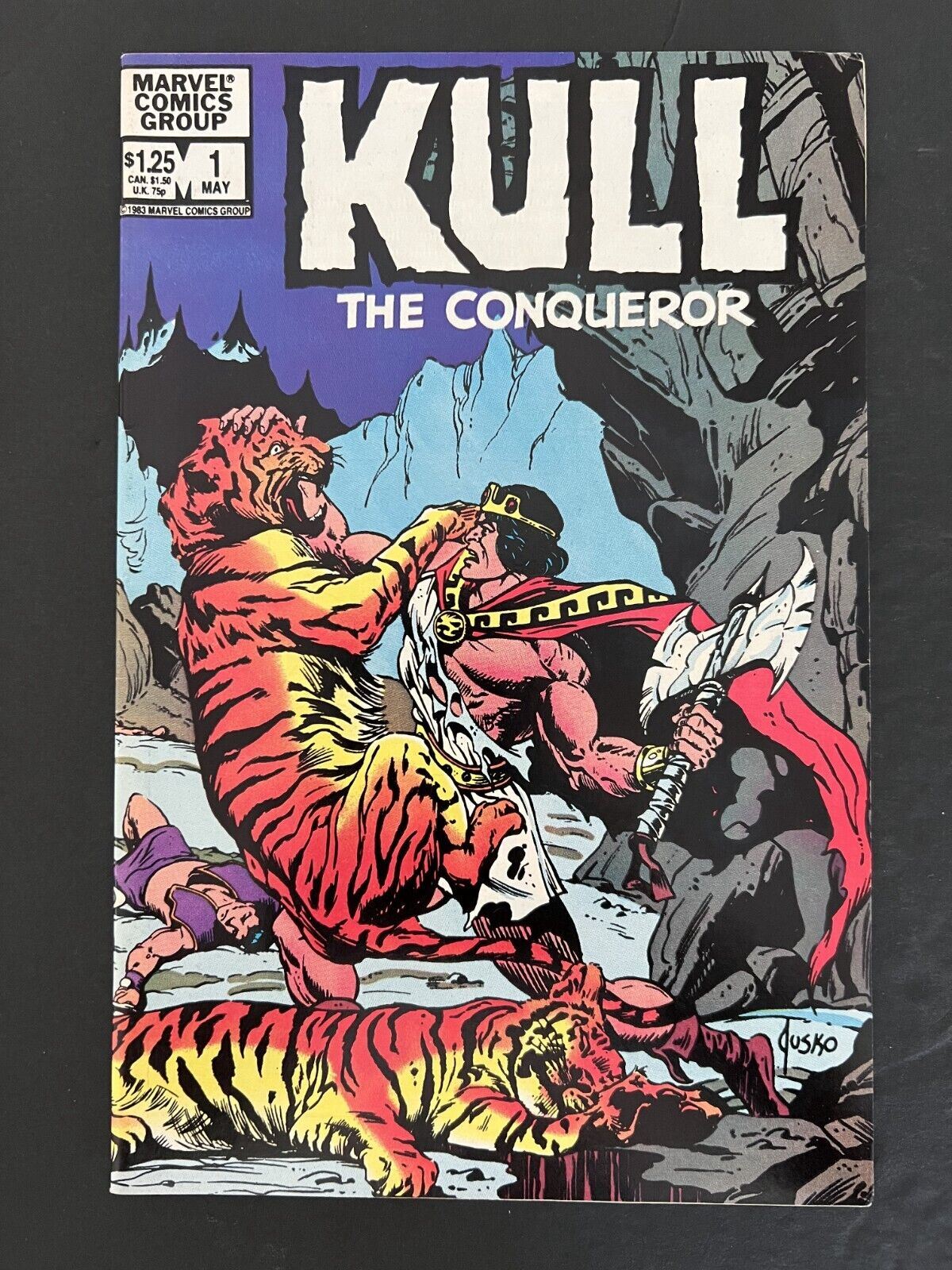 Kull the Conqueror Full Set #1-10 (3RD SERIES) MARVEL 1983-1985 VF+ #7 NEWSSTAND