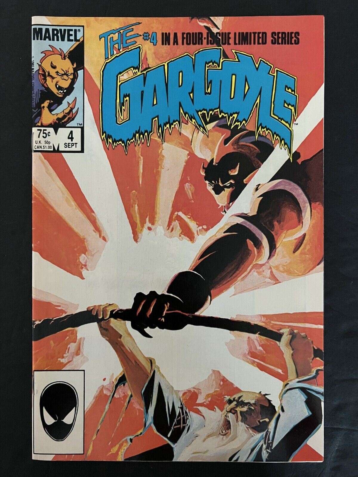 Gargoyle Full Set #1-4 MARVEL Comics 1984 VF