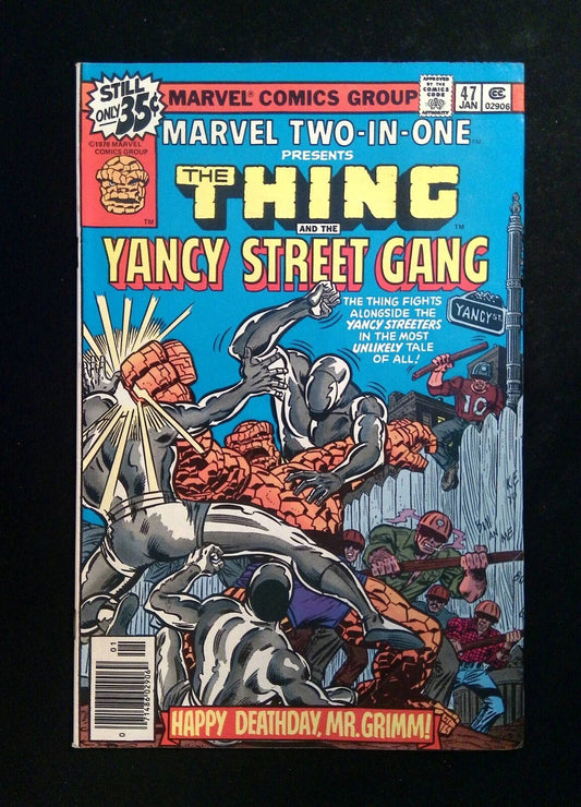 Marvel Two-In-One #47  Marvel Comics 1979 FN Newsstand