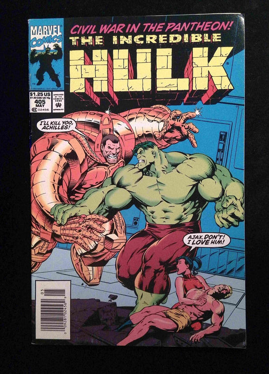 Incredible Hulk #405  Marvel Comics 1992 VF Newsstand