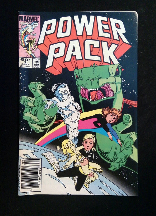 Power Pack #2  Marvel Comics 1984 VF- Newsstand