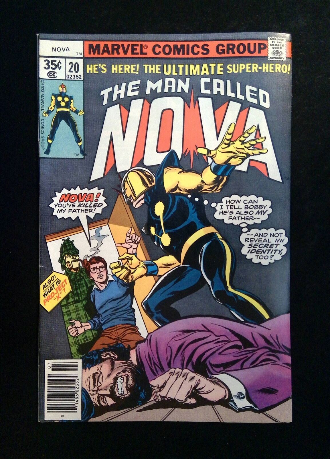 Nova #20  Marvel Comics 1978 VF+ Newsstand