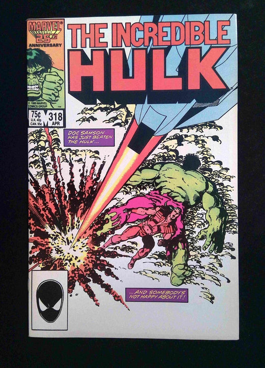 Incredible Hulk #318  Marvel Comics 1986 VF