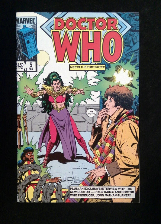 Doctor Who #5  Marvel Comics 1985 NM-