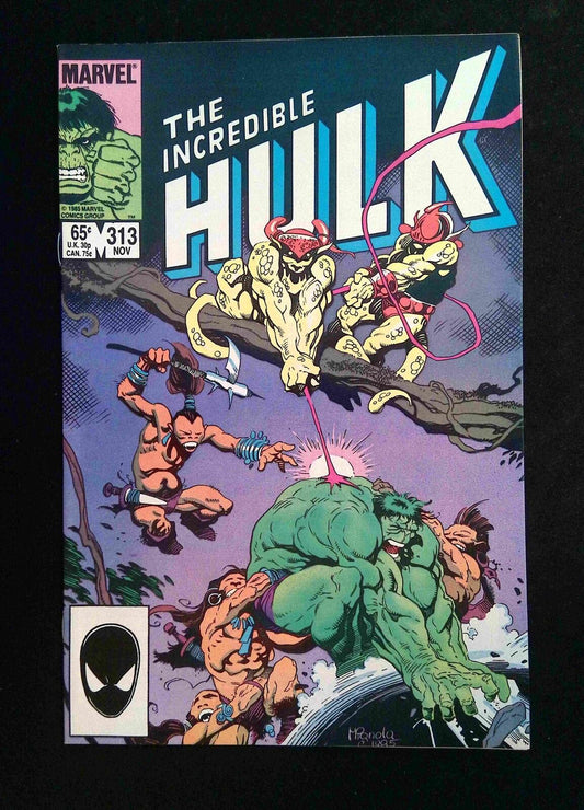 Incredible Hulk #313  Marvel Comics 1985 VF