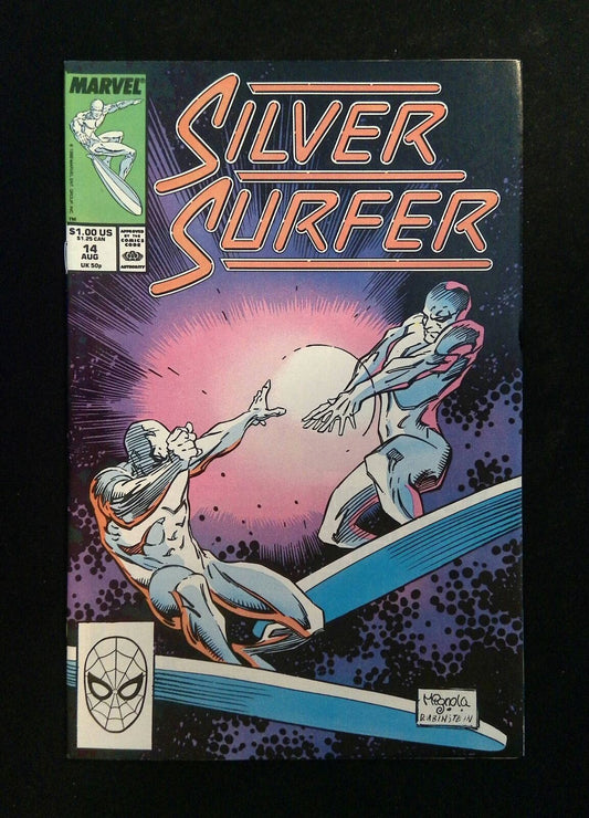 Silver Surfer #14 (2nd Series) Marvel Comics 1988 VF+