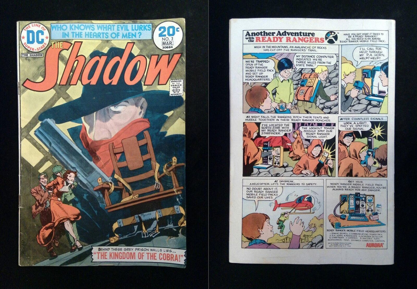 Shadow #3  DC Comics 1974 FN/VF