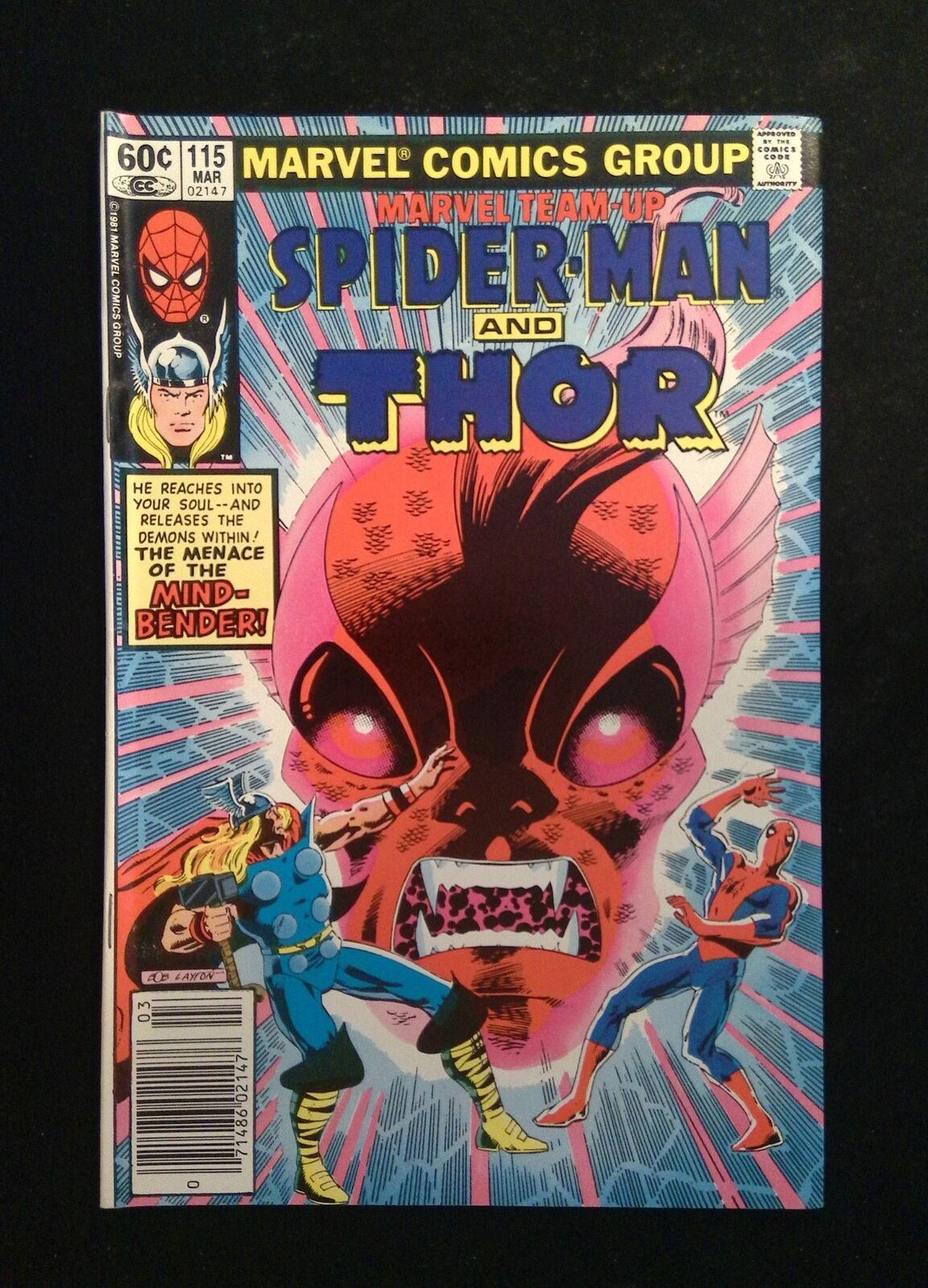 Marvel Team-Up #115  MARVEL Comics 1982 FN NEWSSTAND