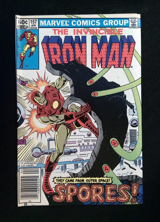 Iron Man #157  Marvel Comics 1982 FN+ Newsstand