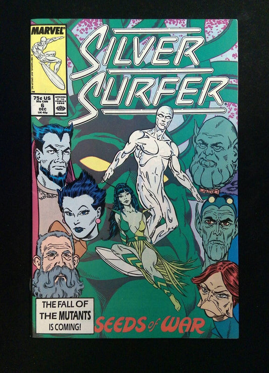 Silver Surfer #6 (2nd Series) Marvel Comics 1987 VF+