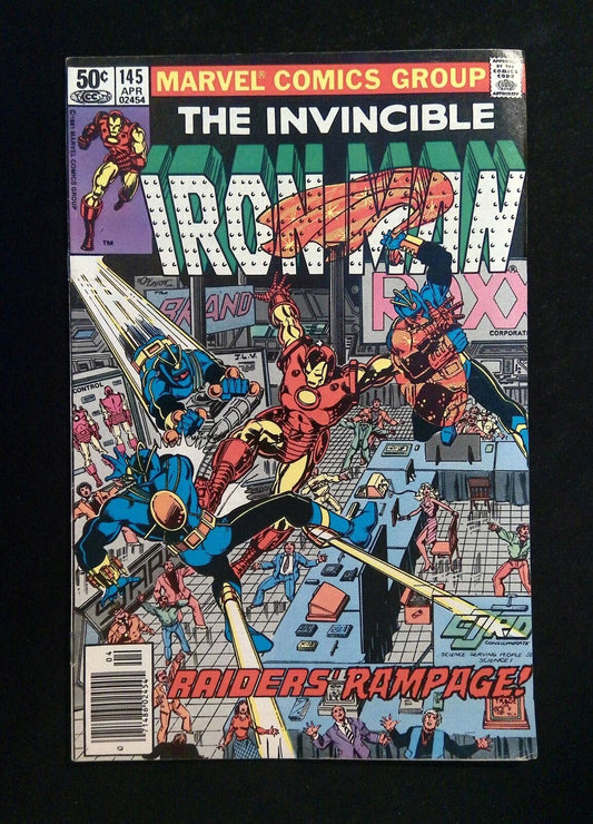 Iron Man #145  Marvel Comics 1981 VF- Newsstand