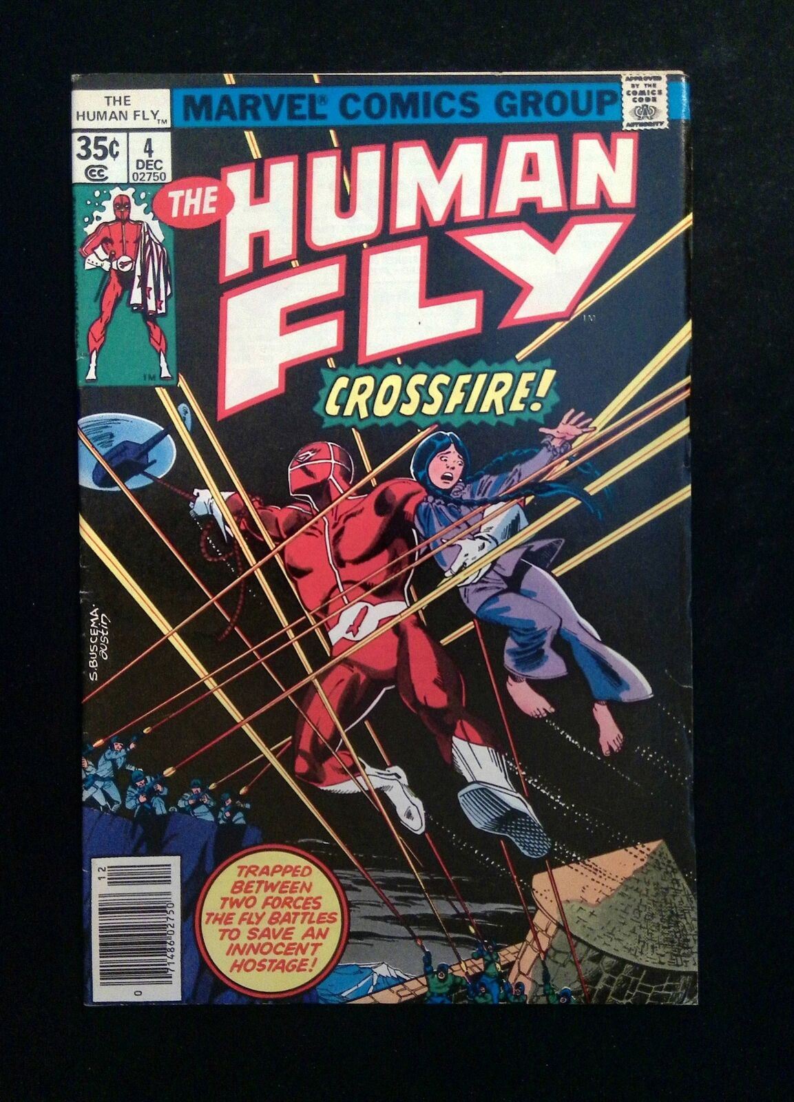 Human Fly #4  Marvel Comics 1977 VF- Newsstand