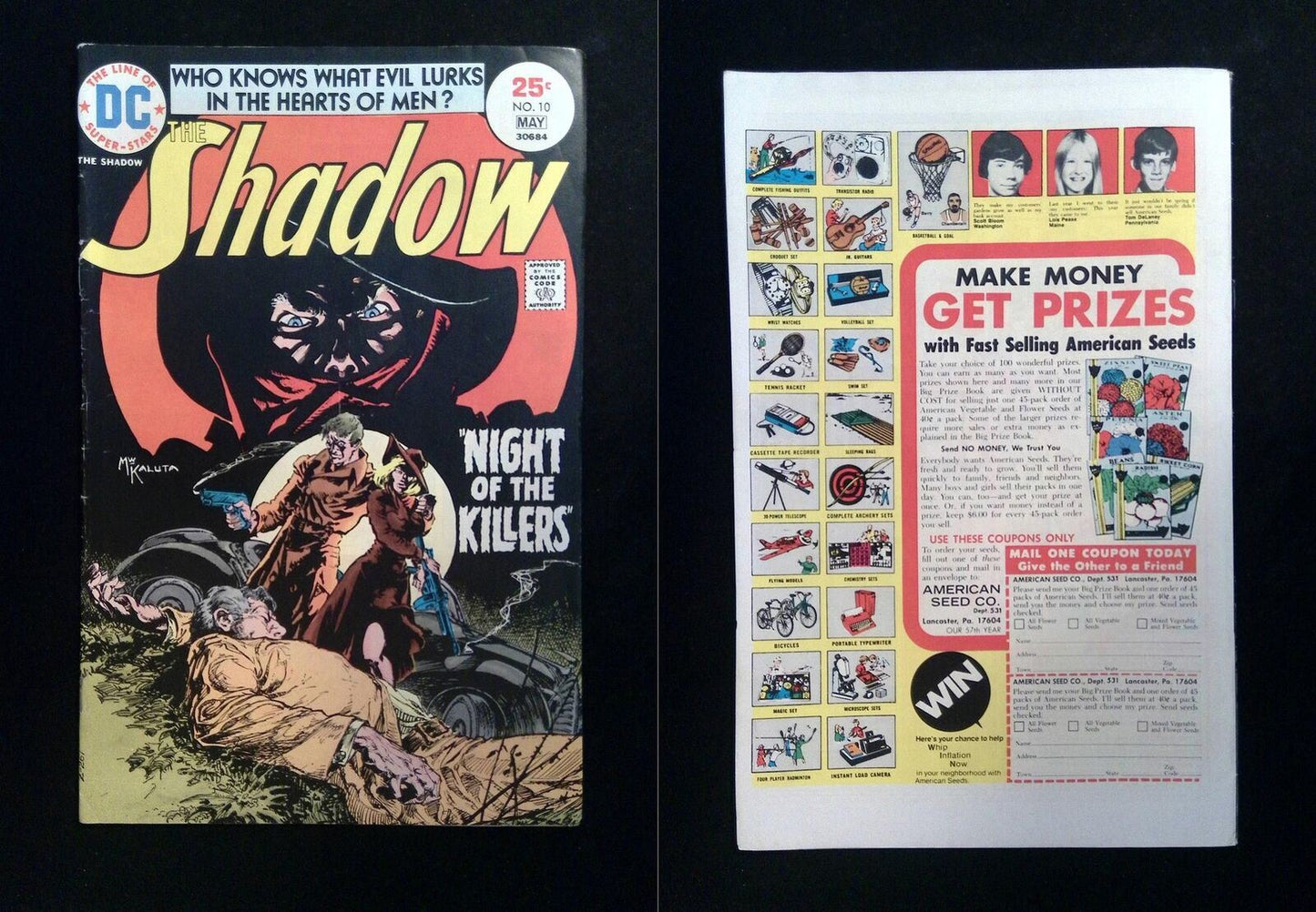 Shadow #10  DC Comics 1975 VF-