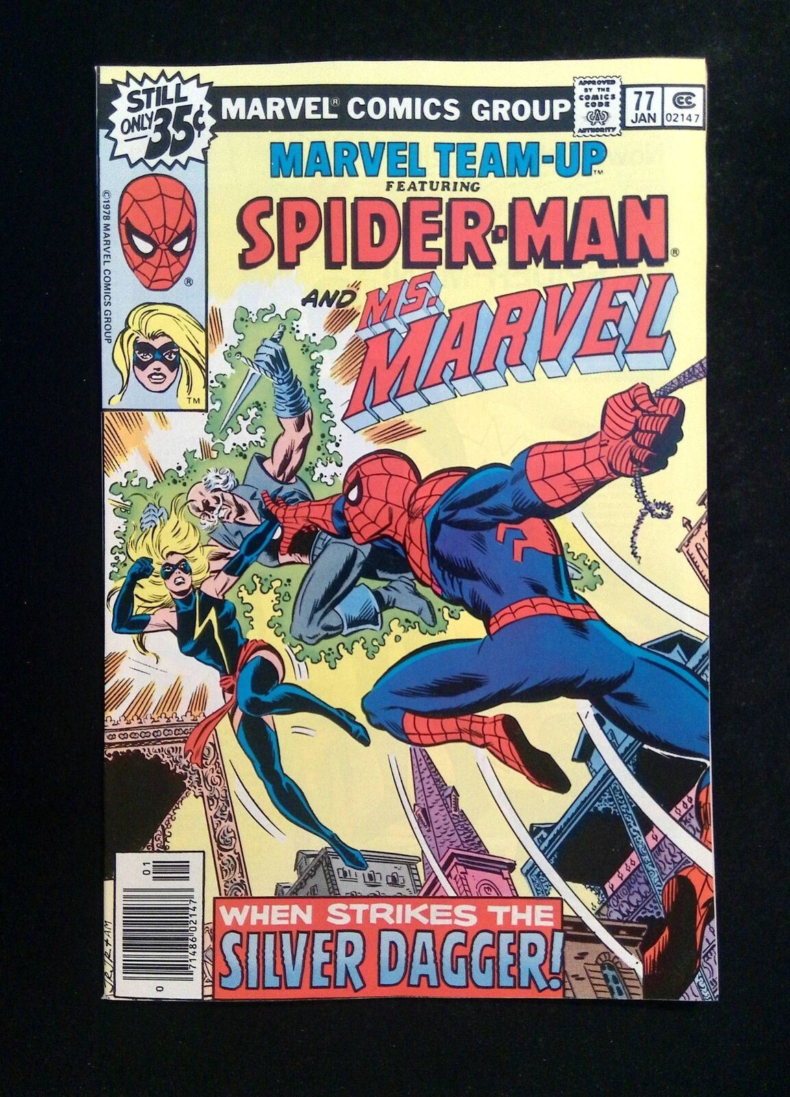 Marvel Team-Up #77  Marvel Comics 1979 VF+ Newsstand