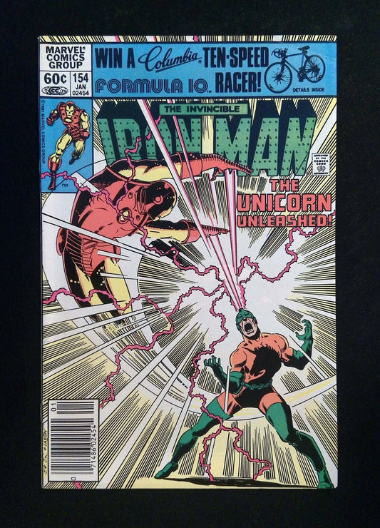 Iron Man #154  Marvel Comics 1982 VF/NM Newsstand