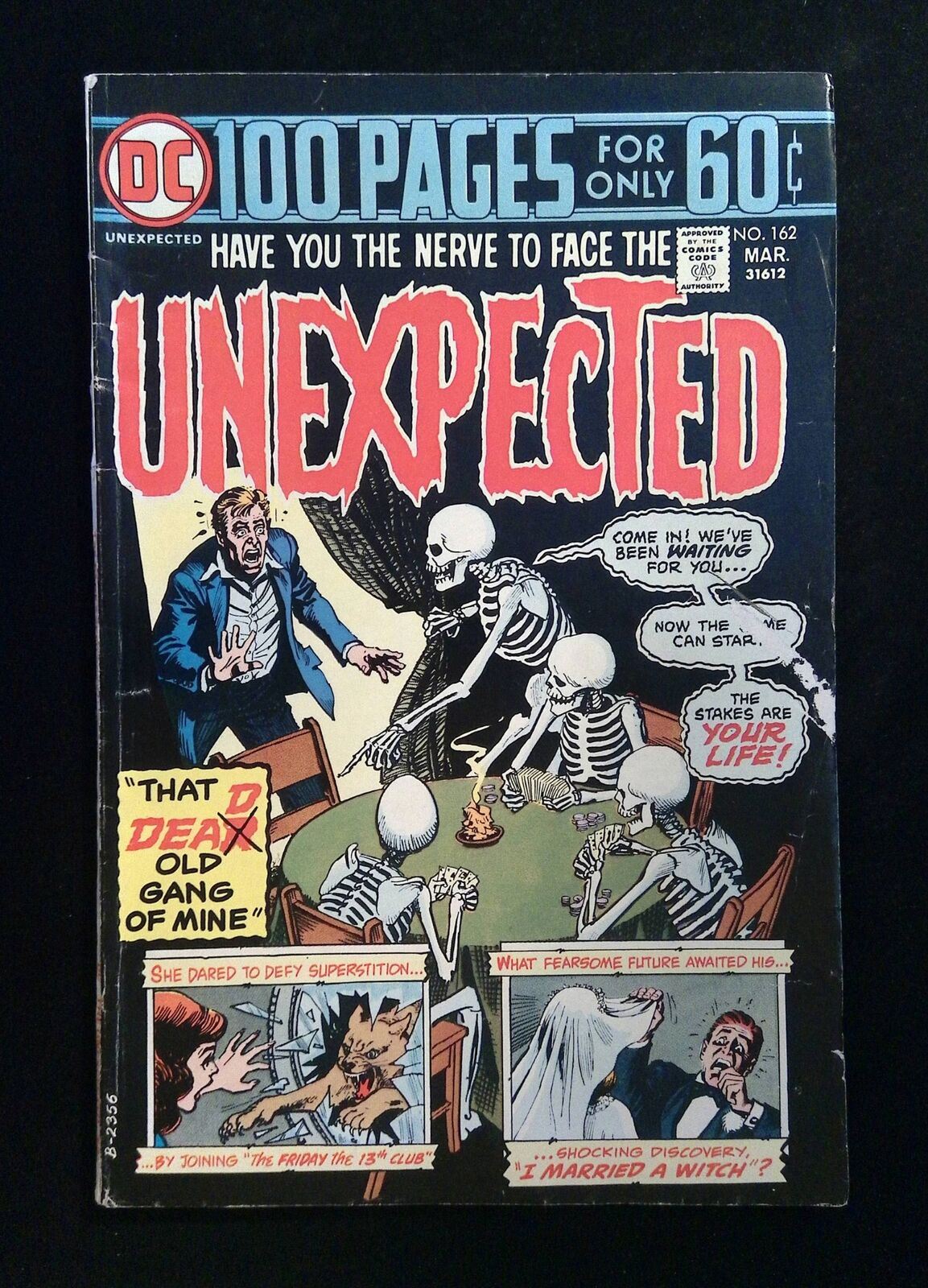 Unexpected #162  DC Comics 1974 FN