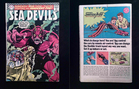 Sea Devils #31  DC Comics 1966 VG-