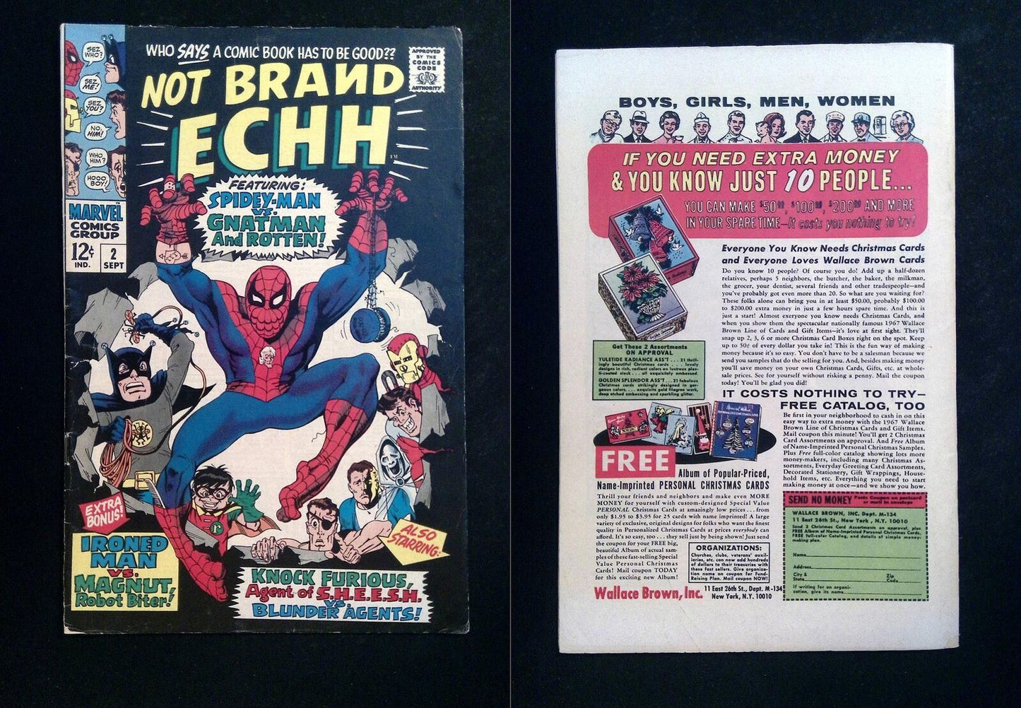 Not Brand Echh #2  Marvel Comics 1967 FN-