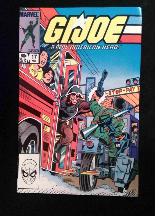 GI Joe #17  Marvel Comics 1983 VF+