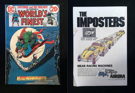 World's Finest #214  DC Comics 1972 FN+