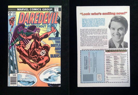 Daredevil #140  MARVEL Comics 1976 VF+ NEWSSTAND